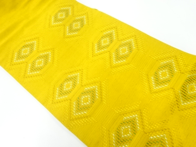 JAPANESE NAGOYA OBI / RYUKYU HANA ORI / SILK